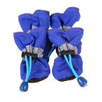 Zapatos impermeables antideslizantes, Botas de lluvia, calzado para gatos pequeños, perros, cachorros, patas de accesorios para mascotas, 4 unids/set - details 7