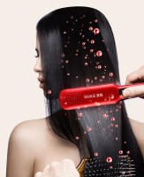 Plancha de pelo profesional con revestimiento cerámico, plancha de pelo con pantalla LCD Digital, rizador de calentamiento instantáneo de doble voltaje - details 2