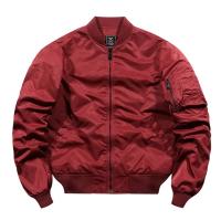 Chaqueta bomber para hombre, ropa de abrigo holgada de talla grande para hombre maduro, ropa deportiva a prueba de viento para exteriores - details 15