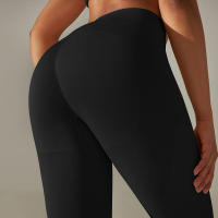 Hamidou-MALLAS DE Yoga sin costuras para mujer, ropa deportiva de entrenamiento, pantalones deportivos de cintura alta - details 0