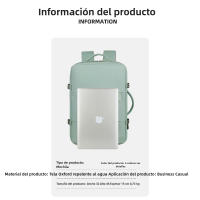 Mochila Viaje Cabina Avion 40x20x25, Multifuncional, Gran Capacidad, Unisex, Para Negocios y Viajes Cortos - details 2