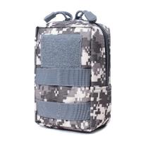 Bolsa táctica MOLLE, bolsa de accesorios para ventilador militar EDC, Kit de primeros auxilios para exteriores, Kit de emergencia, riñonera táctica de camuflaje - details 5