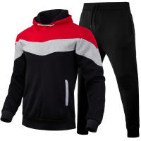 Conjunto Casual de Primavera Nuevo para Hombres Traje de Suéter con Capucha - details 3