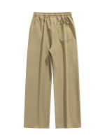 Pantalones casuales de primavera y otoño 2025 para hombre, pantalones anchos de marca Ins, versátiles y drapeados de pierna recta. - details 4