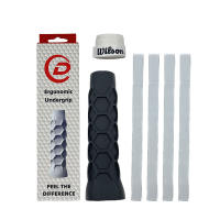 Agarre de Silicona para Raqueta de Tenis y Pádel Fácil Instalación, 4 Parches de Vidrio y OverGrip - details 4