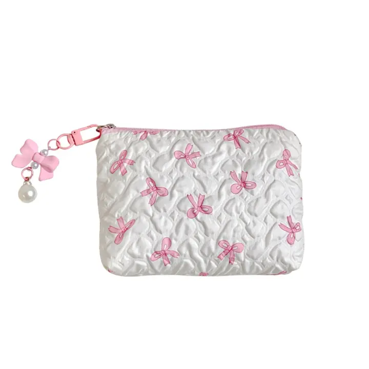 Organizador de Maquillaje de Gran Capacidad Bolsa de Cosméticos con Cremallera Estilo Coreano - 1