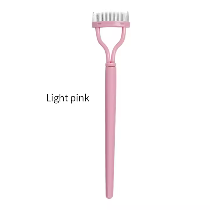 Separador de Pestañas de Metal Rizador de Pestañas Recto Herramienta de Maquillaje Inoxidable - 1