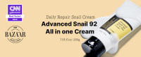 cosrx snail secretion filtrate 92% advanced 96 snail mucin power cream100ml daily repair cream