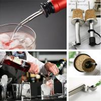Tapón de botella de 1/3 piezas, vertedor de vino tinto con cubierta, dispensador de aceite de oliva, sello de corcho, tapón a prueba de fugas, herramientas de vino - details 1