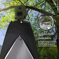 Tienda ducha camping privacidad al aire libre vestidor con ventana - details 8