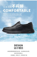 Zapatos de Cuero de Alta Gama para Hombres en Verano Mocasines Casuales con Suela Suave Cómoda de Edad Media - details 2