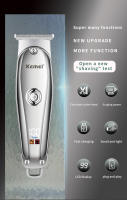 Kemei-cortadora de pelo eléctrica USB para hombre, cortapelos inalámbrico de tamaño pequeño, máquina profesional para cortar el pelo y la barba, recargable - details 1