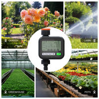 Temporizador de aspersor programable manguera de agua temporizador de grifo controlador de riego temporizador de riego de jardín con retardo de lluvia Manual 1 salida - details 6