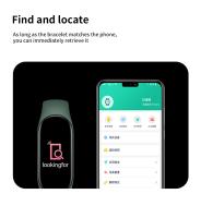 MI8 reloj inteligente con Bluetooth, dispositivo con llamadas, detección de frecuencia cardíaca, modo de ejercicio, recordatorio de sedentarismo, Compatible con Android e IOS - details 9