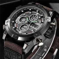 Reloj de negocios con cronógrafo Original de lujo de primera calidad para Hombre, Reloj para Hombre con alarma de nailon, movimiento multifunción, 시계 Erkek Kol Satleri - details 2