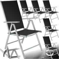 Sillas de Jardín Exteriores de Aluminio Con Ruedas, Respaldar Ajustable, Resistentes a la Intemperie, Transpirables, Fácil Limpieza - details 40