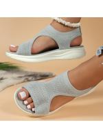 2025 Sandalias Zapatos de mujer de tacón bajo Zapatos deportivos de talla grande - details 5
