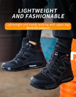 Zapatos de trabajo con puntera de acero antigolpes y antiperforaciones para hombre Calzado deportivo ligero, cómodo y transpirable - details 7