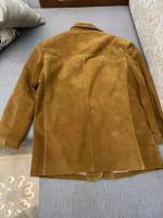 Chaqueta de Camurça Suétera Marrón Vintage Abrigo Casual para Mujer de Moda Callejera 2023 - details 6