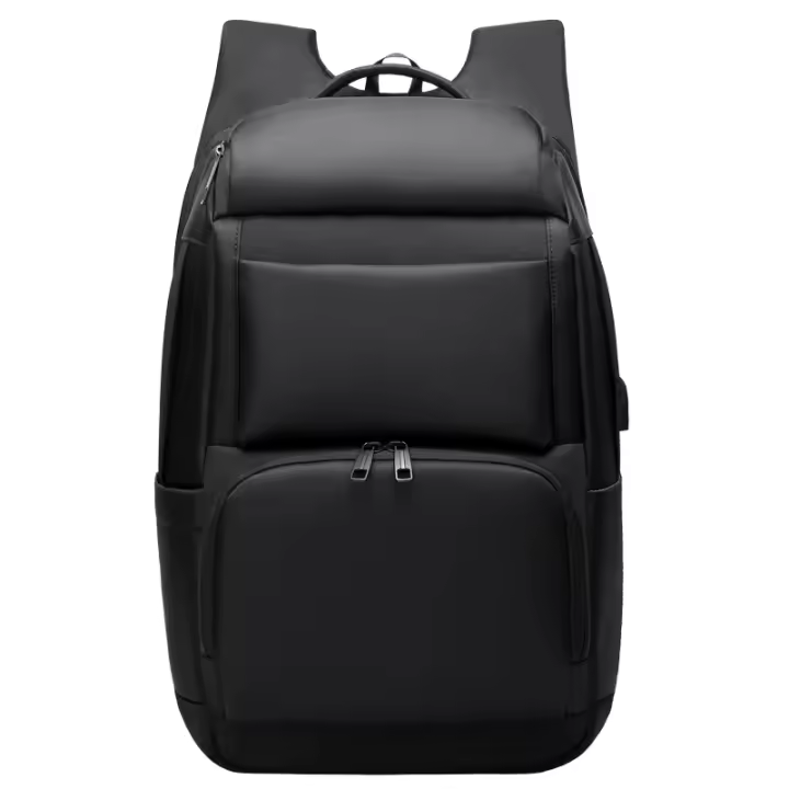 Bolsa de viaje de negocios para hombres, bolsa para computadora portátil de 16 pulgadas, almacenamiento multicapa, interfaz USB, correa de fijación de varilla de tracción - 1