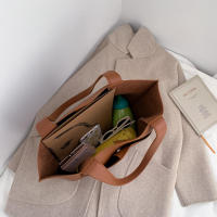Bolso de hombro de gran capacidad para mujer, bolsos de cuero PU de alta calidad, bolso de mano Retro femenino - details 15