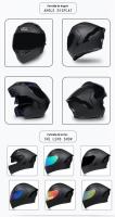 Casco motocross hombre mujer MX Carreras de Locomotora Integral de Moto Rapid - details 4