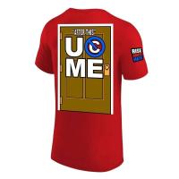 Camiseta de talla grande con estampado 3D de John Cena WWE Bid Farewell para hombre, camiseta deportiva de secado rápido, transpirable, para exteriores, Street Fiess, manga corta - details 3
