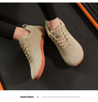 Zapatos deportivos de talla grande para mujer, Zapatillas de malla transpirable para correr, zapatos de viaje de suela suave ultraligeros, primavera y otoño, nuevos - details 4