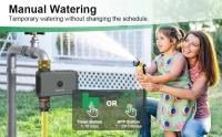 Timador Automático de Riego WiFi Insoma Horario de Agua Giratorio de Latón para Jardín - details 3
