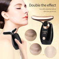Masajeador eléctrico de cuello, instrumento de belleza con vibración sónica para estiramiento de la piel, líneas finas de decoloración - details 7