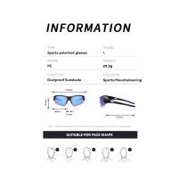 2025 nuevas gafas de sol de media montura para hombres y mujeres, adecuadas para deportes al aire libre, ciclismo, conducción, pesca, protección ocular contra el viento y la arena. - details 9