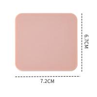 Mini espejo de mano de superficie lisa, espejo de maquillaje portátil cuadrado, espejo de bolsillo compacto de doble cara para mujer - details 0