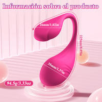 Vibrador Inalámbrico Bluetooth Control Remoto a Distancia Ropa Interior Vibrante para Mujeres - details 2