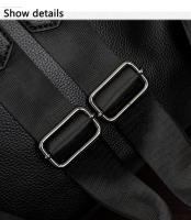 Bolso de hombro para mujer, versión coreana, versátil, a la moda, mochila de cuero PU suave de gran capacidad, doble uso - details 9