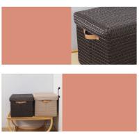 Caja de almacenamiento minimalista de estilo japonés, plegable con asa, caja de clasificación, cesta de almacenamiento creativa de gran capacidad, llave - details 8