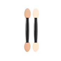 Brochas de maquillaje con punta de esponja, aplicador de sombra de ojos, palos de maquillaje - details 0
