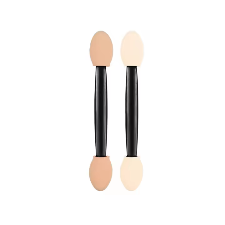 Brochas de maquillaje con punta de esponja, aplicador de sombra de ojos, palos de maquillaje - 1