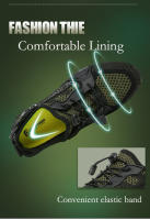 Zapatillas de deporte transpirables de punto para hombre, zapatos de senderismo antideslizantes, zapatos de playa Unisex, zapatillas de entrenamiento, zapatos de Trekking al aire libre, verano - details 9