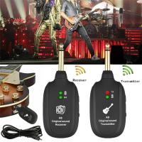 Sistema Inalámbrico A8 para guitarra eléctrica, transmisor y receptor, recargable, para bajo y violín - details 7