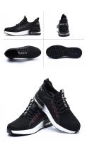 Zapatos de seguridad con punta de acero para mujer, tenis de seguridad indestructibles para hombre, botas de construcción antigolpes, zapatillas de trabajo de hierro - details 19