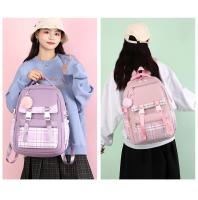 Mochilas escolares de gran capacidad para estudiantes y niñas, morrales de viaje lavables y ligeros, gran oferta, 2024 - details 2