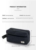 Bolsa de Higiene Personal Grande Impermeable Organizador de Cosméticos de Viaje Portátil - details 0