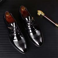 Schuhe Herren Pelle hombre 2020 negro hecho a mano vestido de cuero Formal zapatos transpirables - details 3
