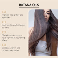 El aceite de ricino de Batana nutre el cuero cabelludo, repara el encrespamiento seco, suaviza el cabello brillante, suave y esponjoso - details 4