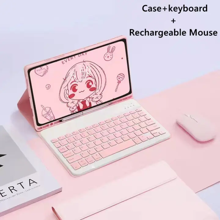 Funda magnética para teclado de tableta Samsung Tab S8/S7, 11 pulgadas, ratón, Bluetooth, inalámbrico, Español - 1