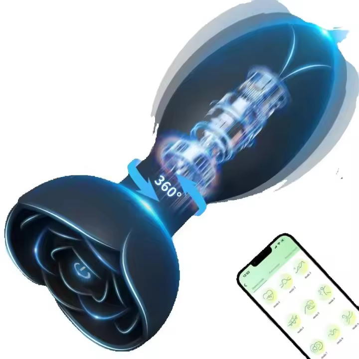 Vibrador Rotativo-Vibración 2en1 Control Remoto Aplicación para Mujeres - 1