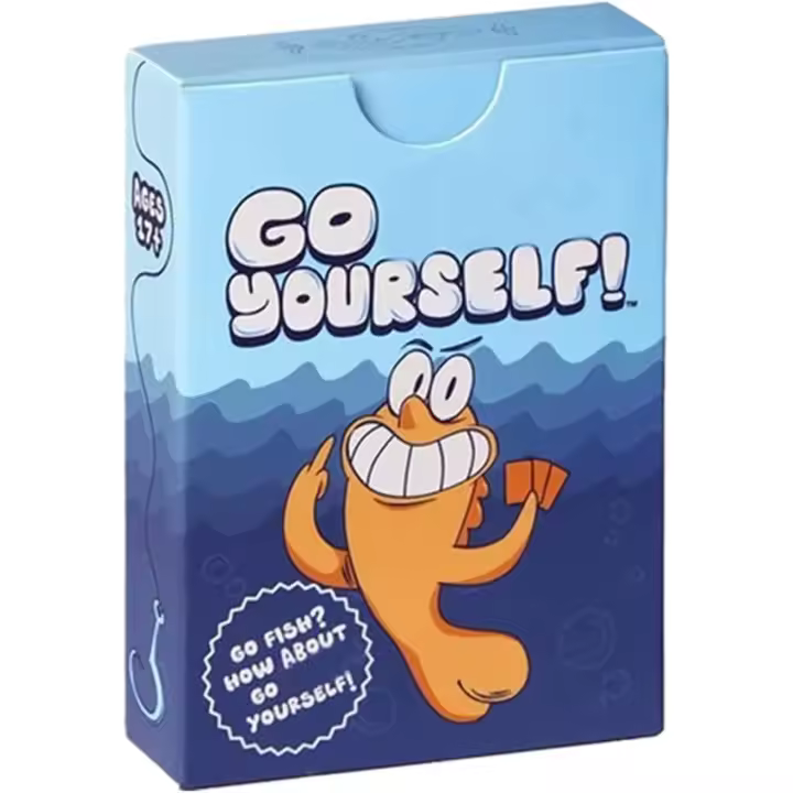 Juego de Cartas Go Fish Diversión Interactiva para 2+ Jugadores Juego de Tarjetas Hilarioso para Fiestas Nocturnas Juego Educativo y Divertido para Familias - 1