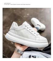 Zapatos zapatos de hombre 2025 verano nueva marca de moda transpirable zapatos deportivos suela gruesa aumentando casual pequeño blanco zapatos de junta - details 8