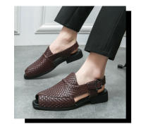 Sandalias Transpirables para Hombre Diseño Trenzado - details 3