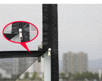 Mosquitera autoadhesiva con apertura para ventana, malla interior Invisible, personalizable, antimosquitos - details 7